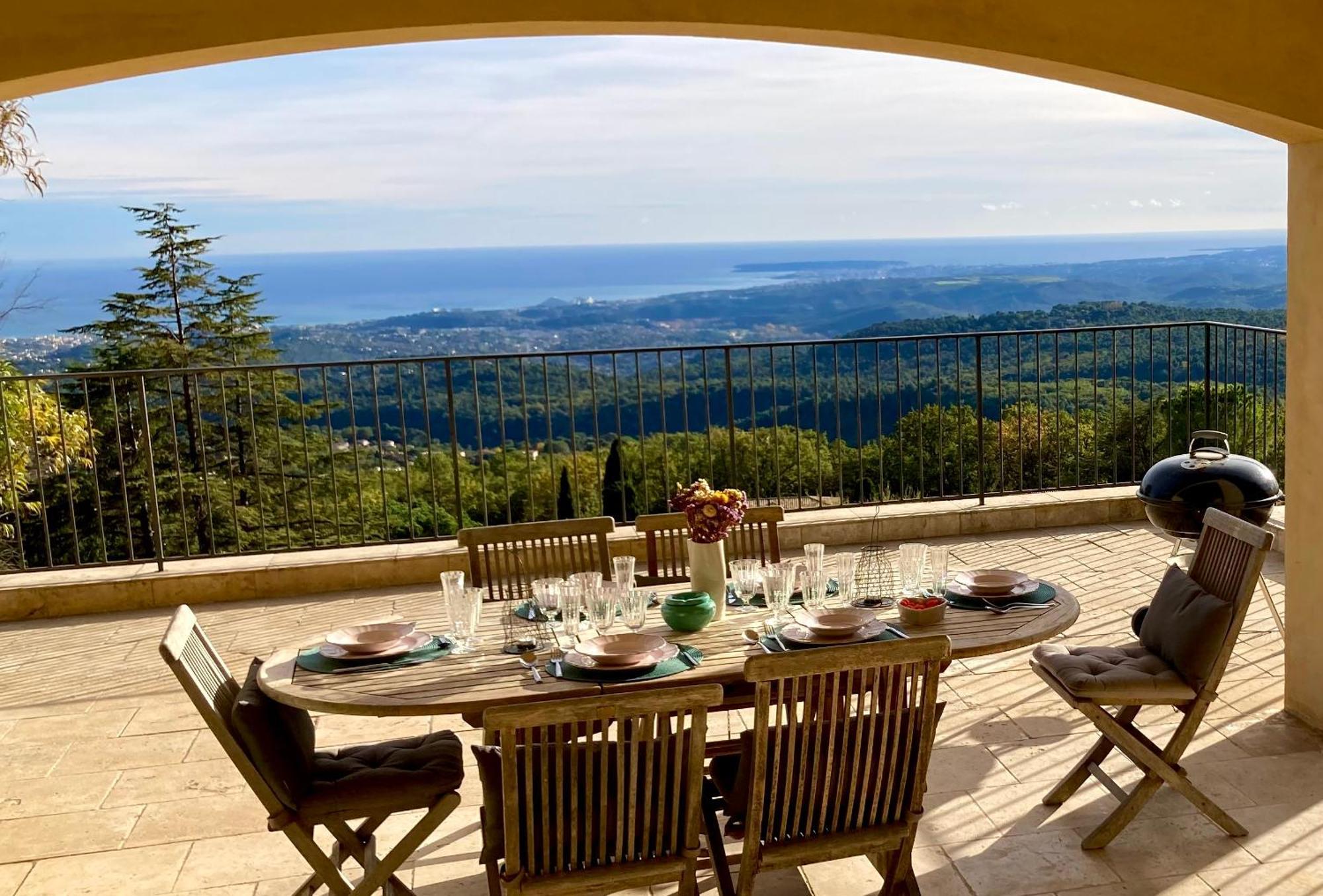 Les Mas D'Azur Appartement Ванс Екстер'єр фото